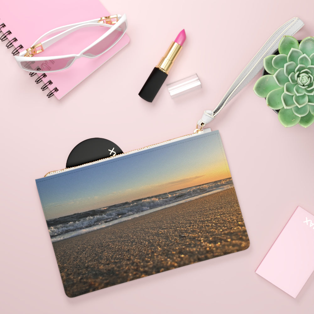 Sparkling Sand At Dusk — Clutch Bag