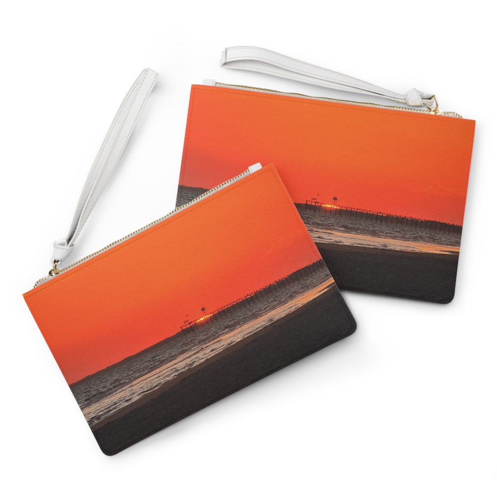 Crimson Pier — Clutch Bag