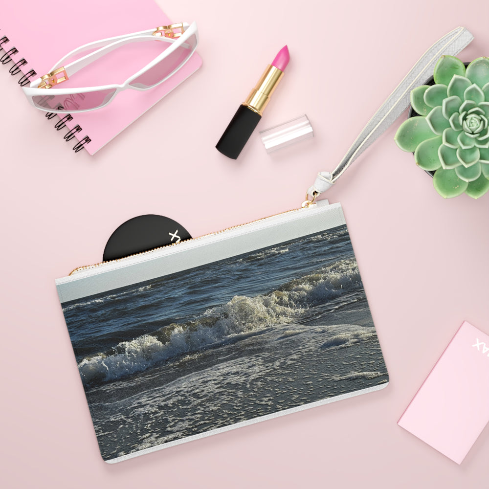Churning Surf — Clutch Bag