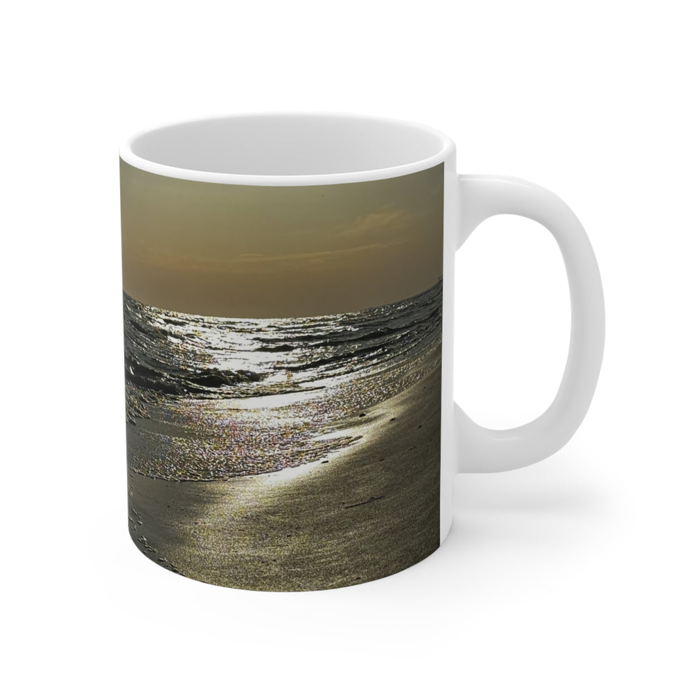 Silver Morning Shoreline — 11oz Mug
