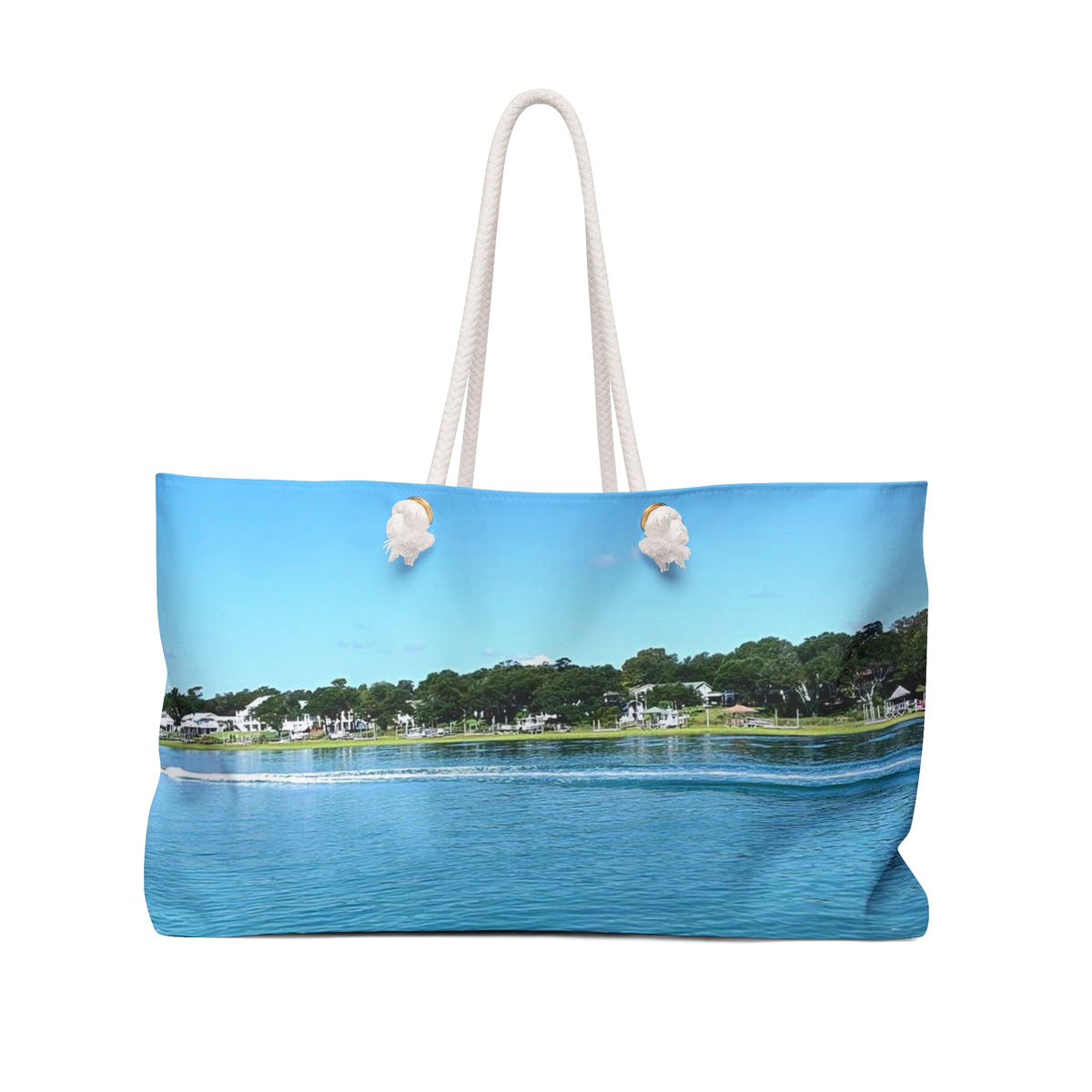Waterway Morning Run — Weekender Bag