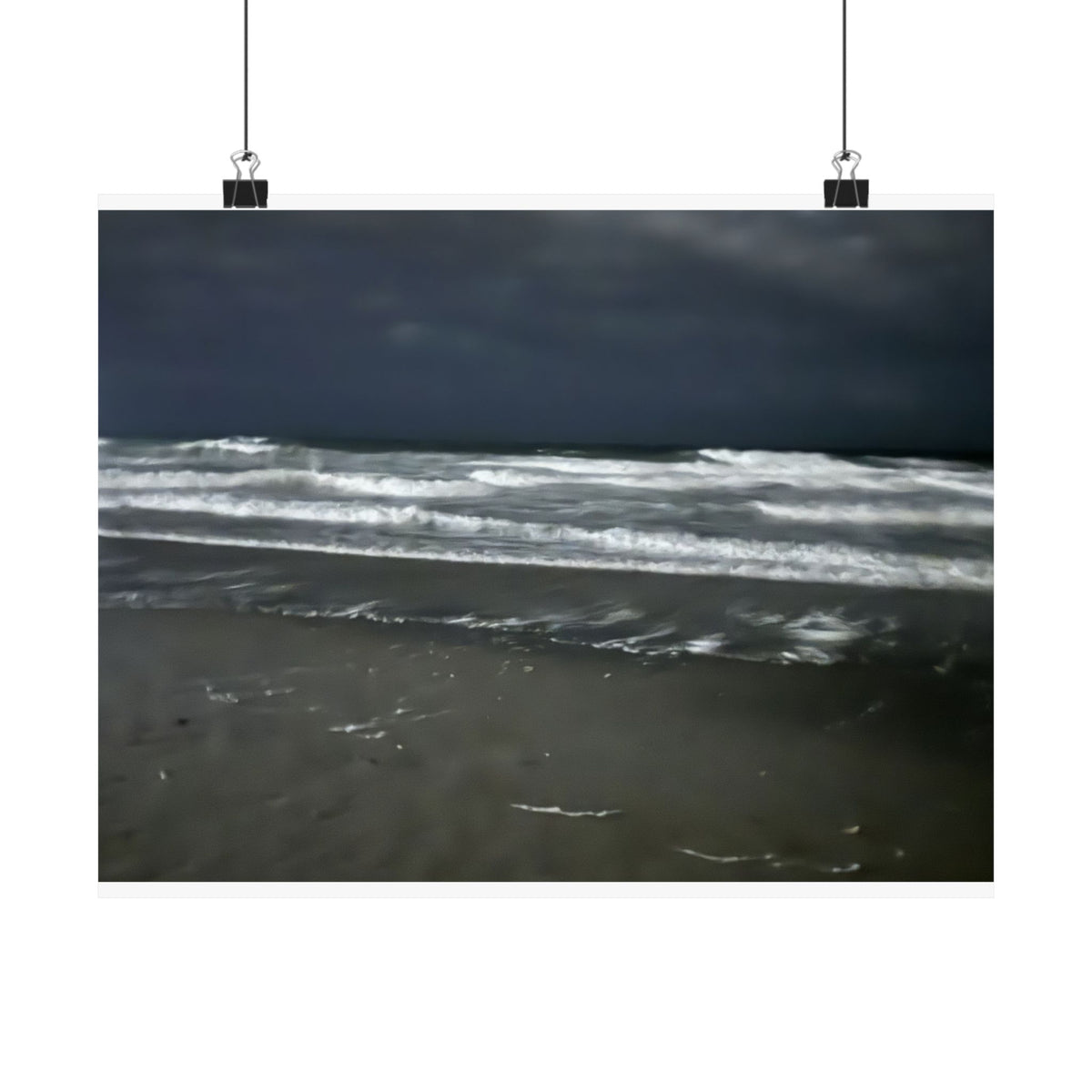 Storm Surf — Matte Poster