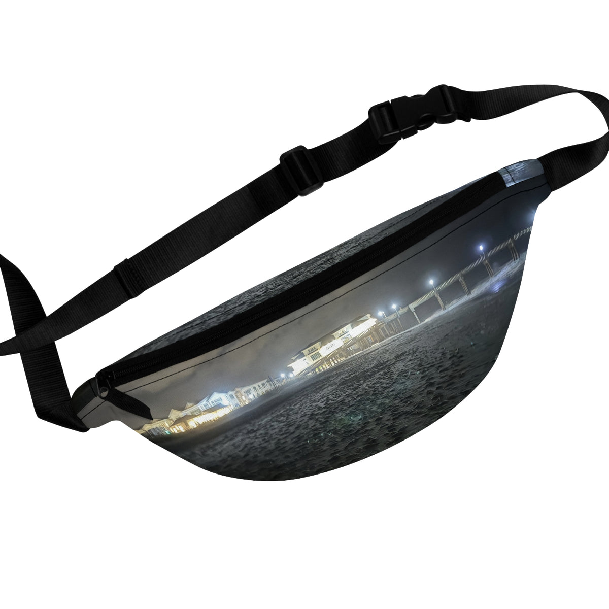 Pier Lights At Night — Fanny Pack