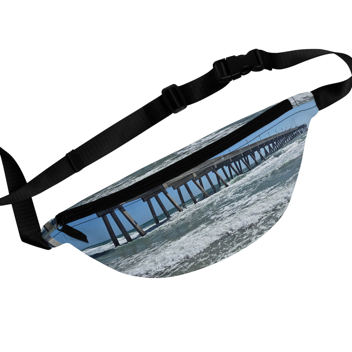 Pier In Full Blue — Fanny Pack