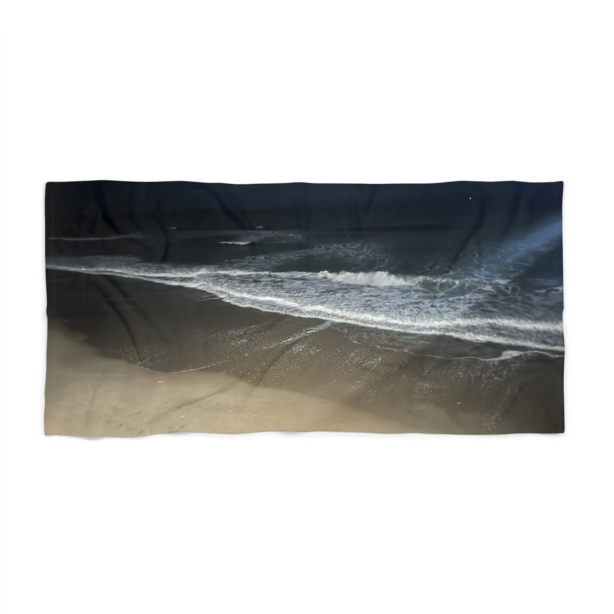 Moonlit Tide — Beach Towel