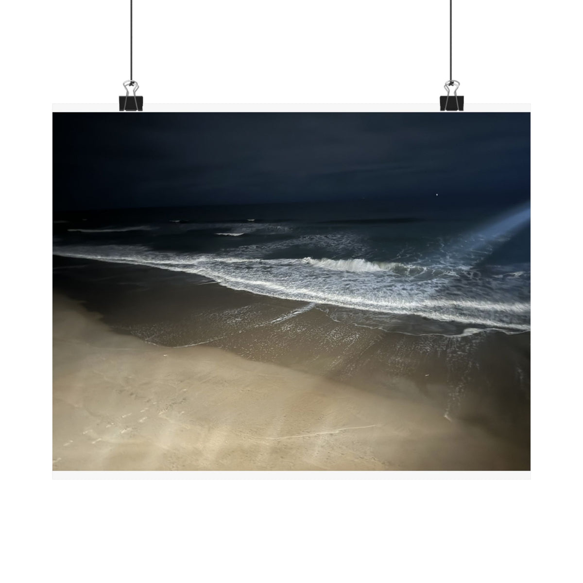 Moonlit Tide — Matte Poster