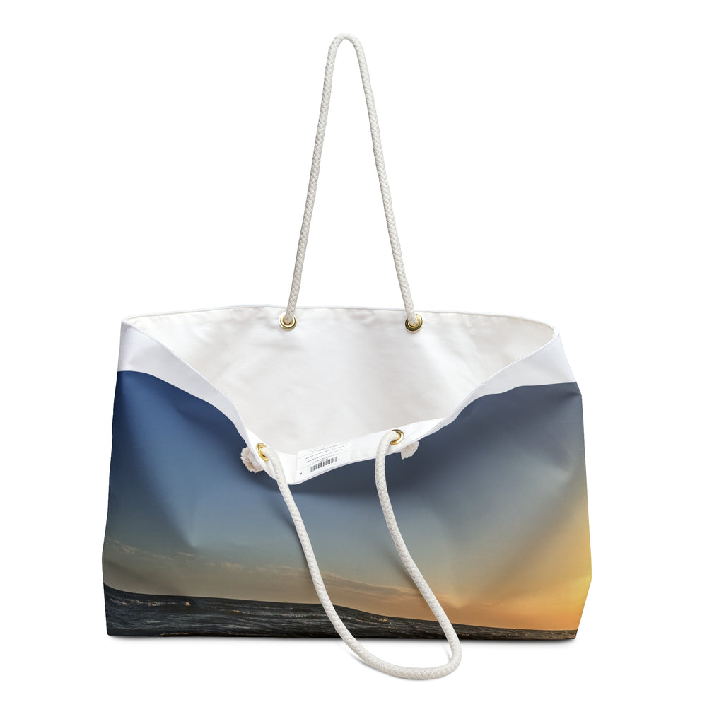 Tide Line At Golden Hour — Weekender Bag