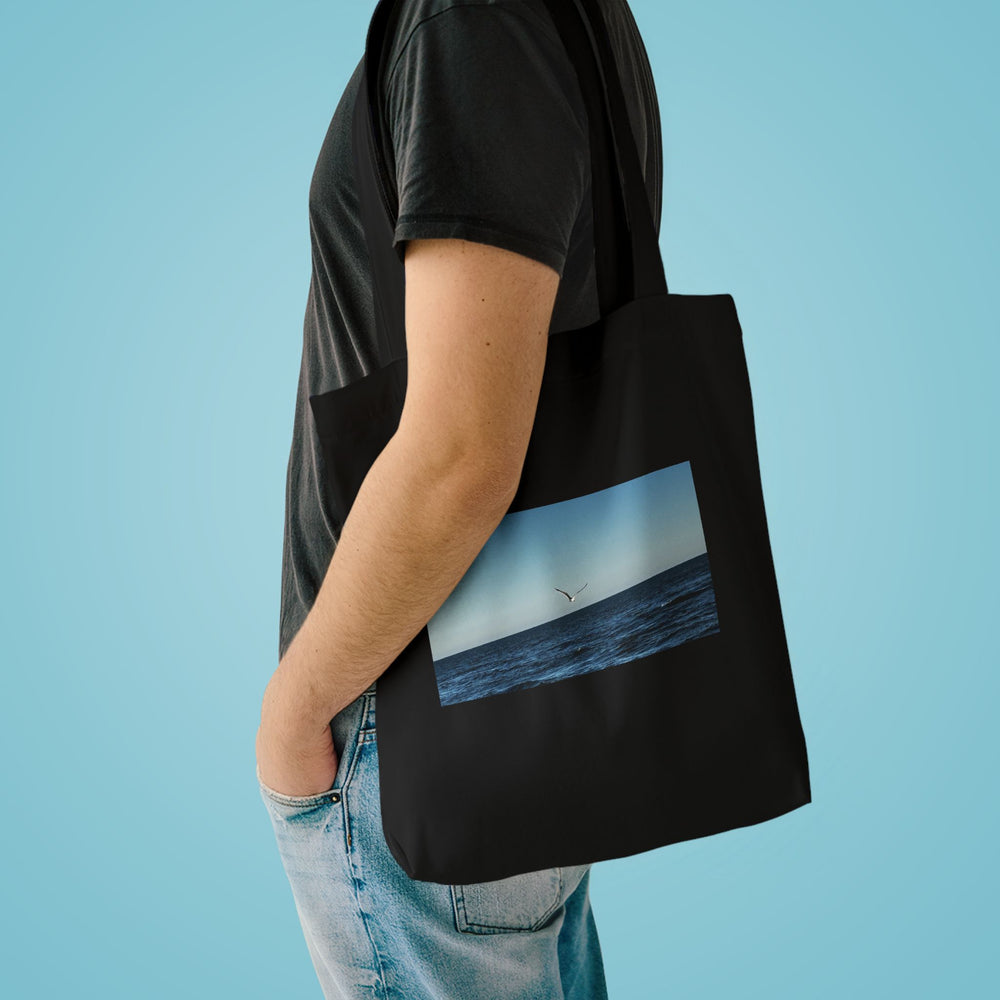 Lone Gull Soaring — Cotton Tote