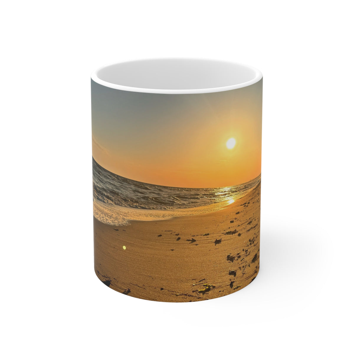 Golden Hour Shoreline — 11oz Mug