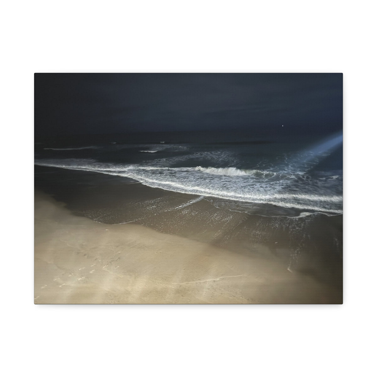 Moonlit Tide — Stretched Canvas
