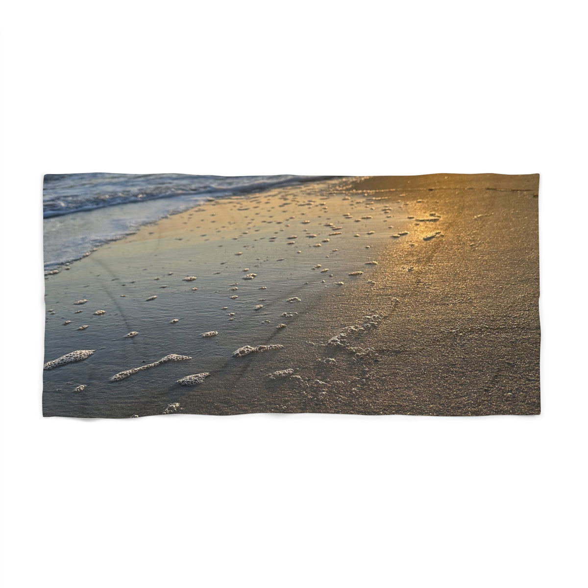 Sunset Seafoam — Beach Towel
