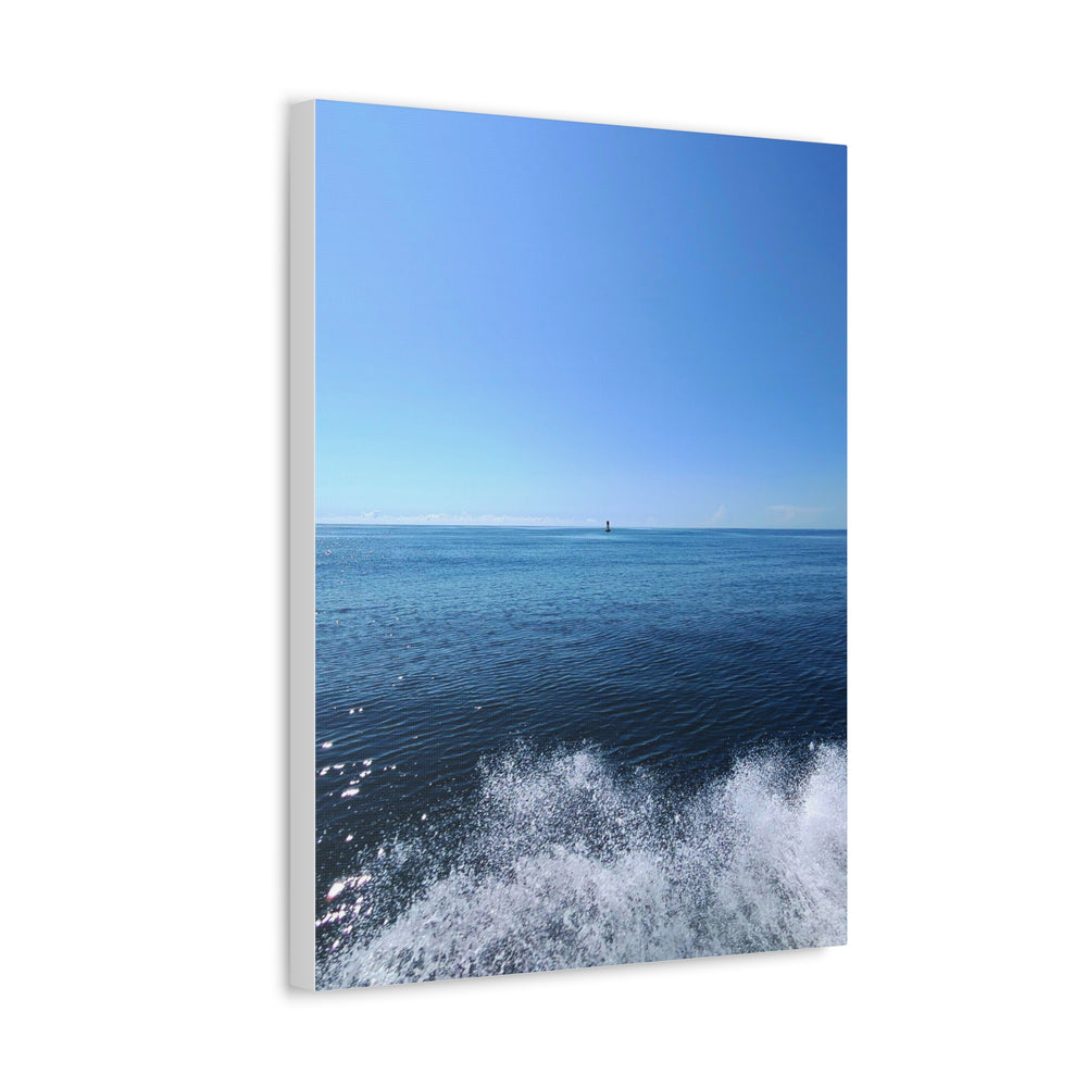 Passing The Sea Buoy — Stretched Canvas
