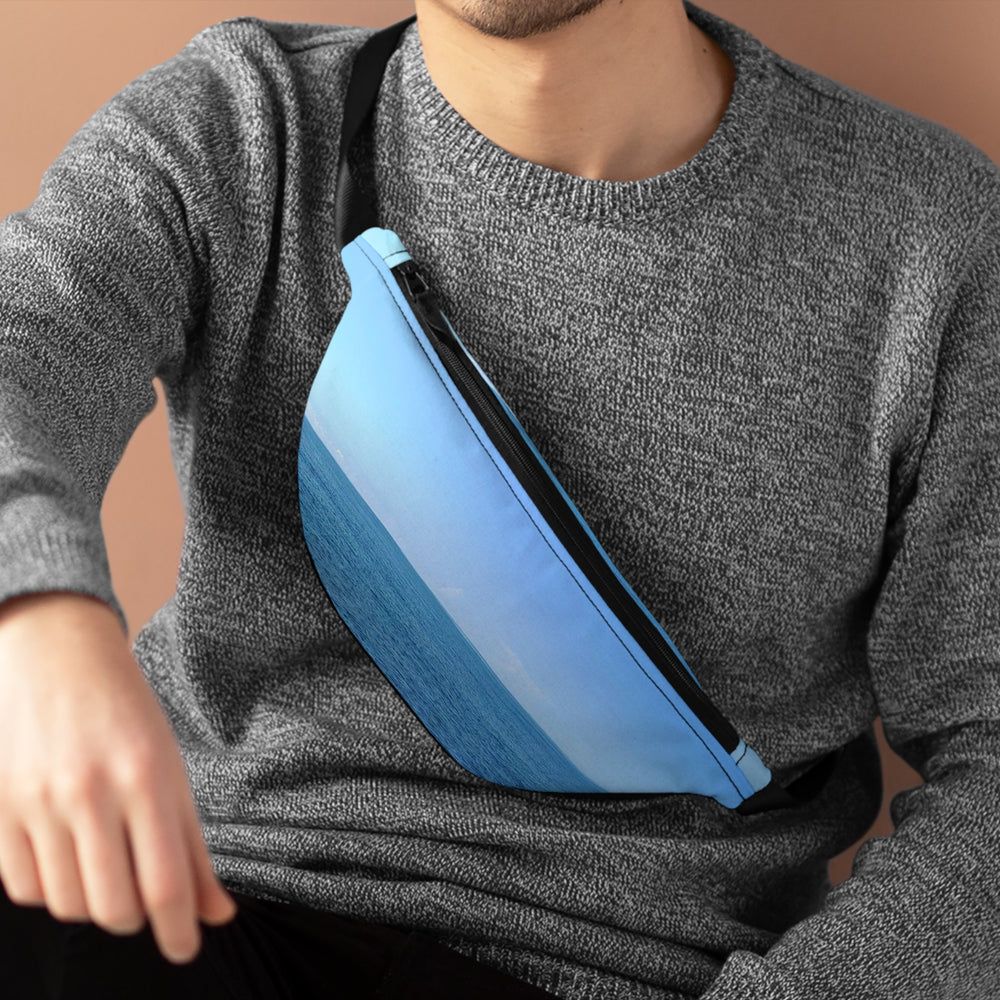 Sapphire Ripple Field — Fanny Pack