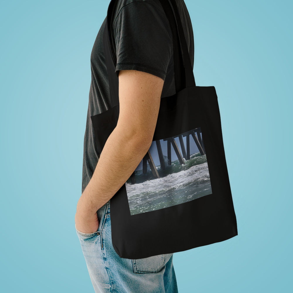 Surge Through The Pilings — Cotton Tote