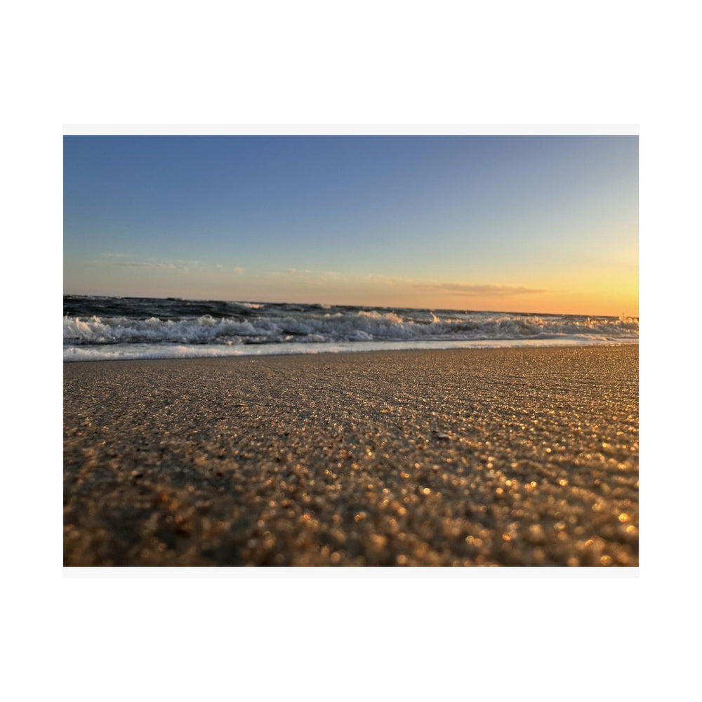 Sparkling Sand At Dusk — Matte Poster
