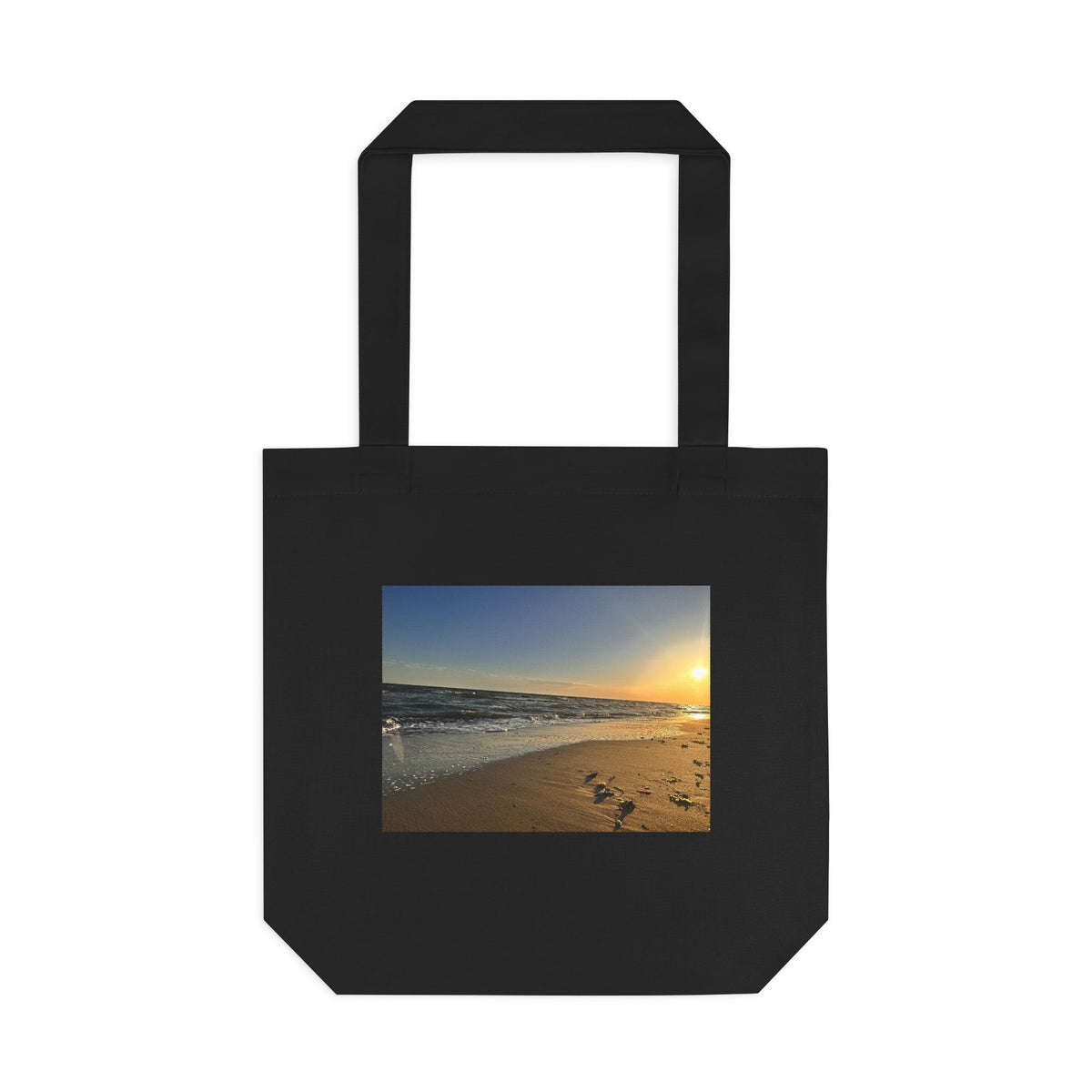 Tide Line At Golden Hour — Cotton Tote