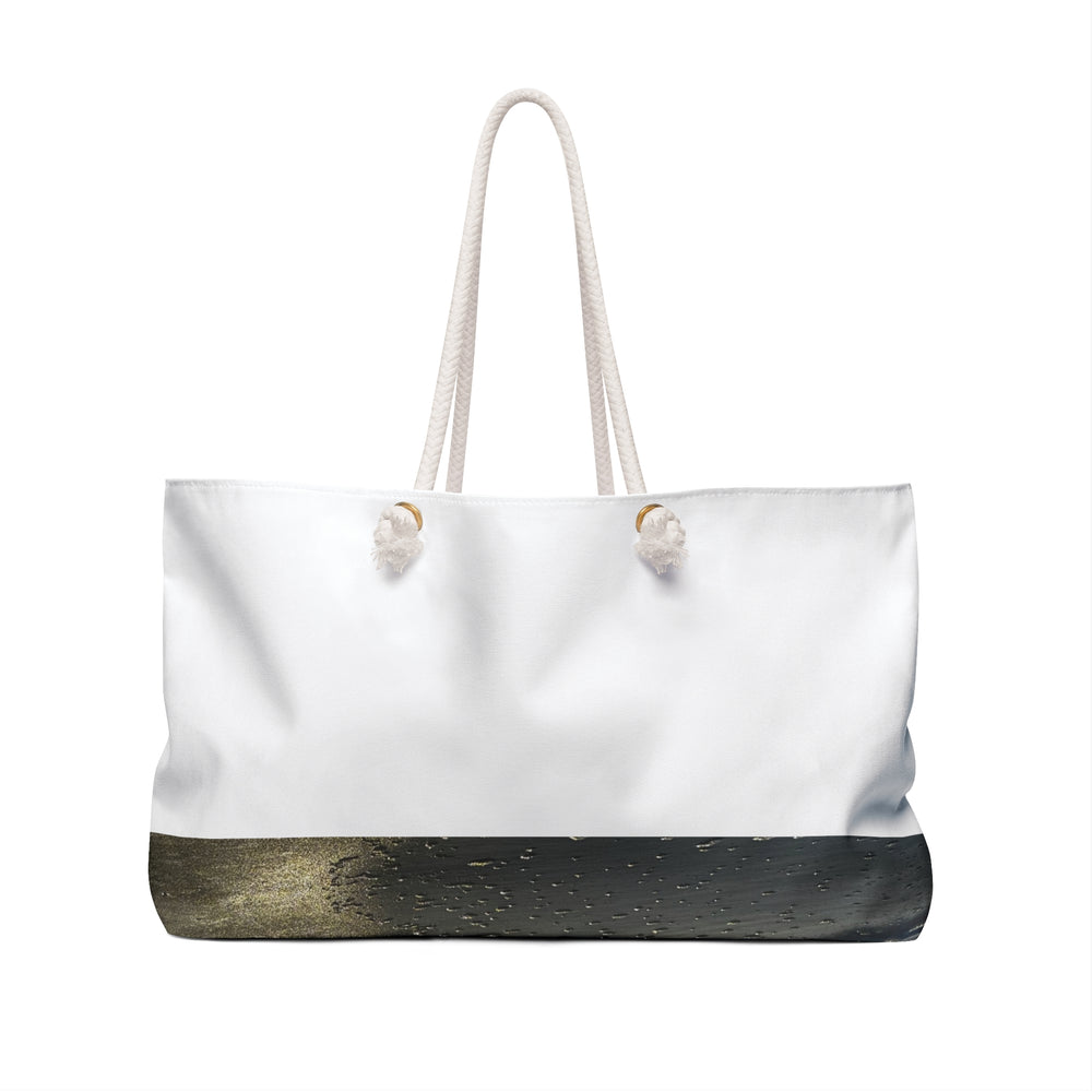 Silver Morning Shoreline — Weekender Bag