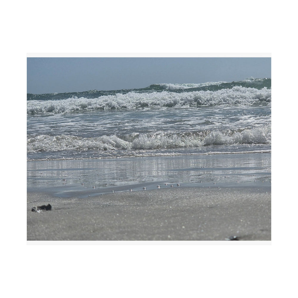 Shoreline Rush — Matte Poster