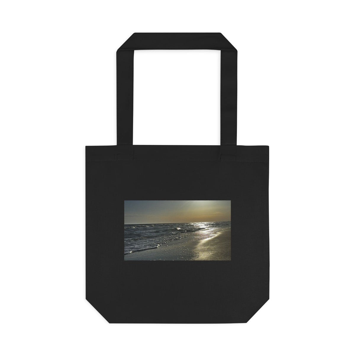Silver Morning Shoreline — Cotton Tote