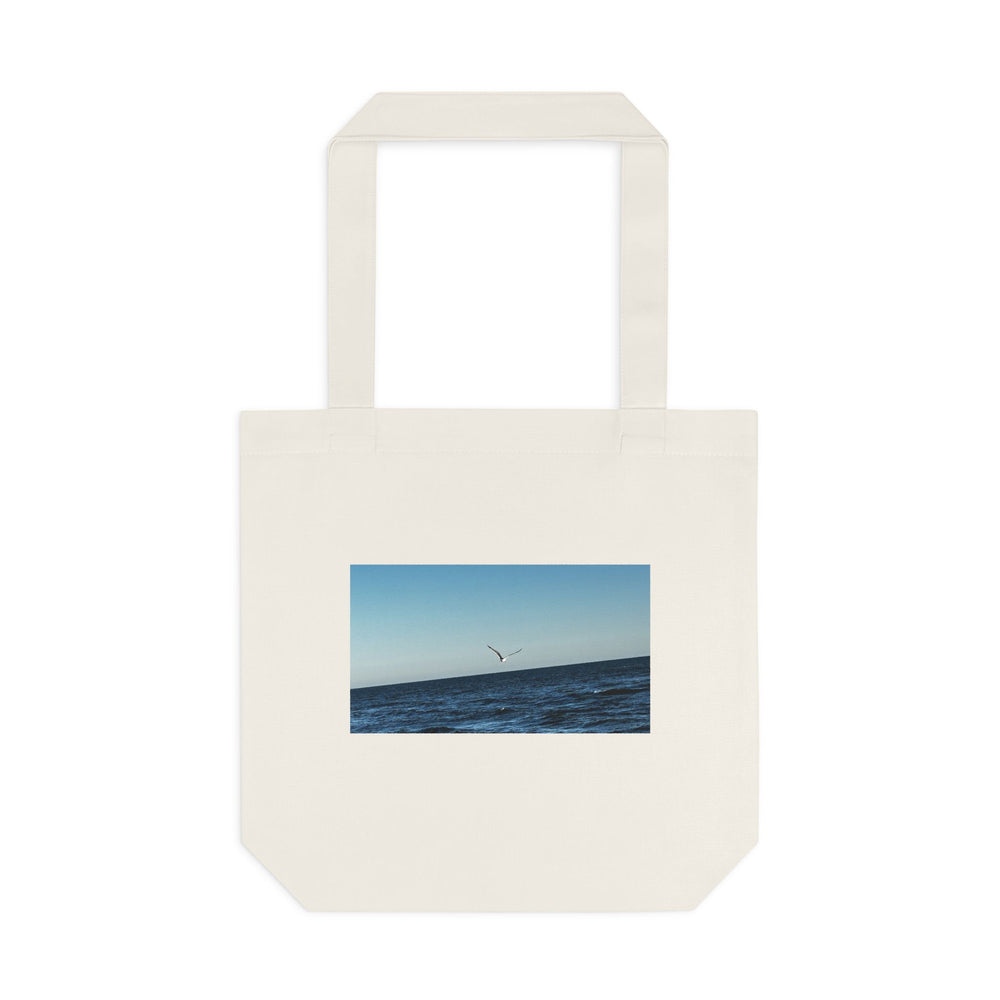 Lone Gull Soaring — Cotton Tote