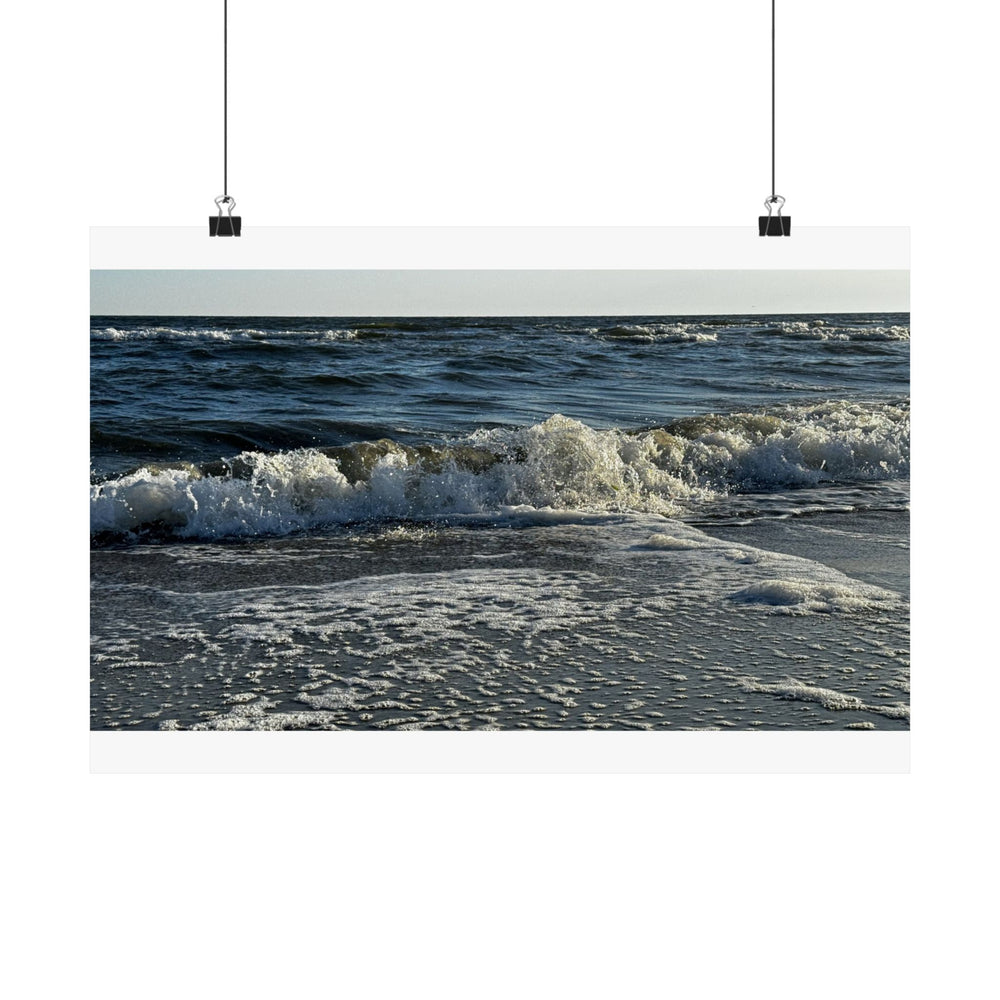 Churning Surf — Matte Poster