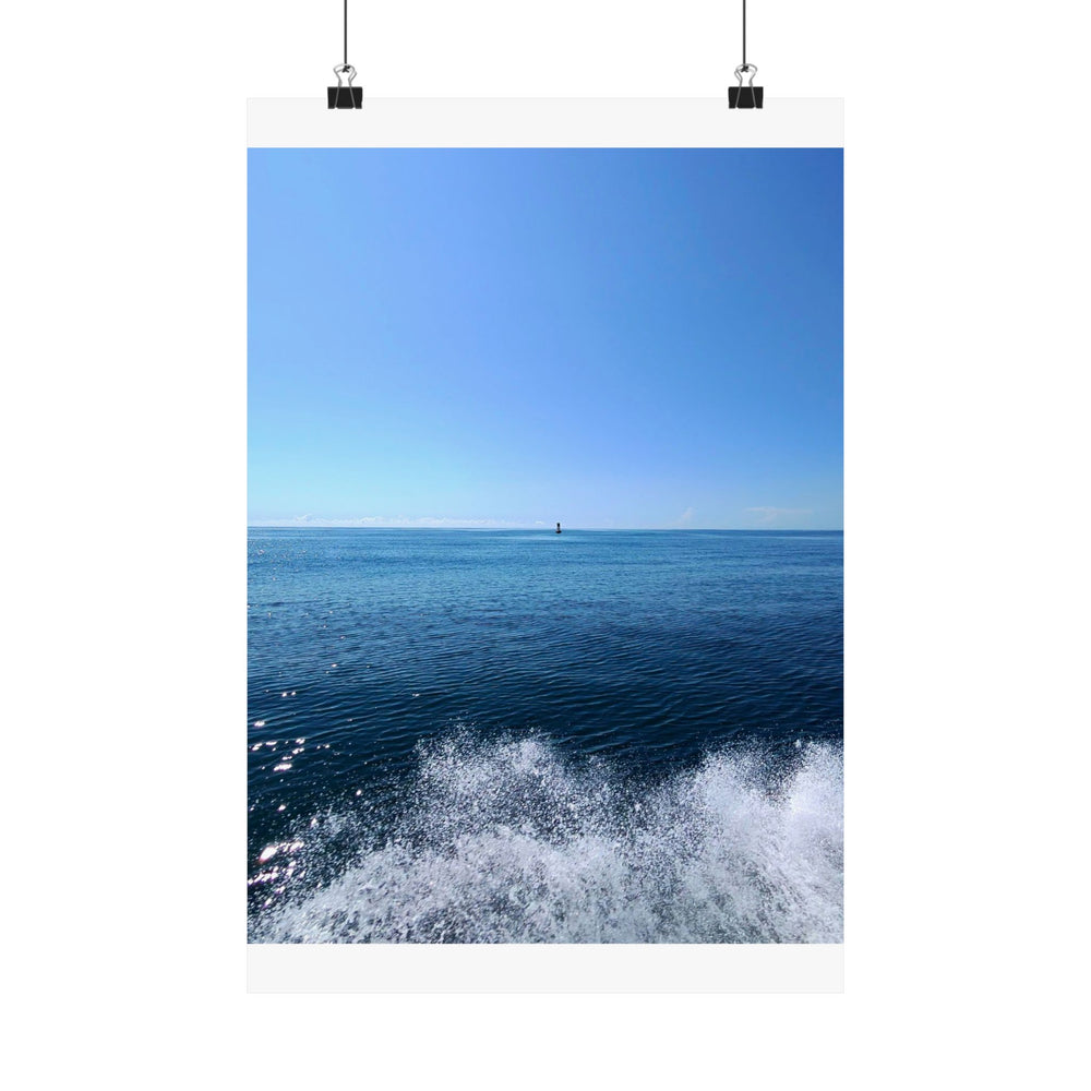 Passing The Sea Buoy — Matte Poster
