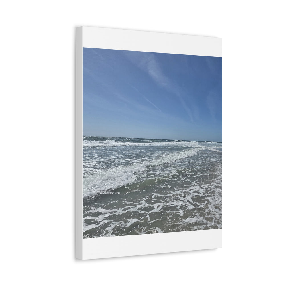 Blue Sky Surf — Stretched Canvas