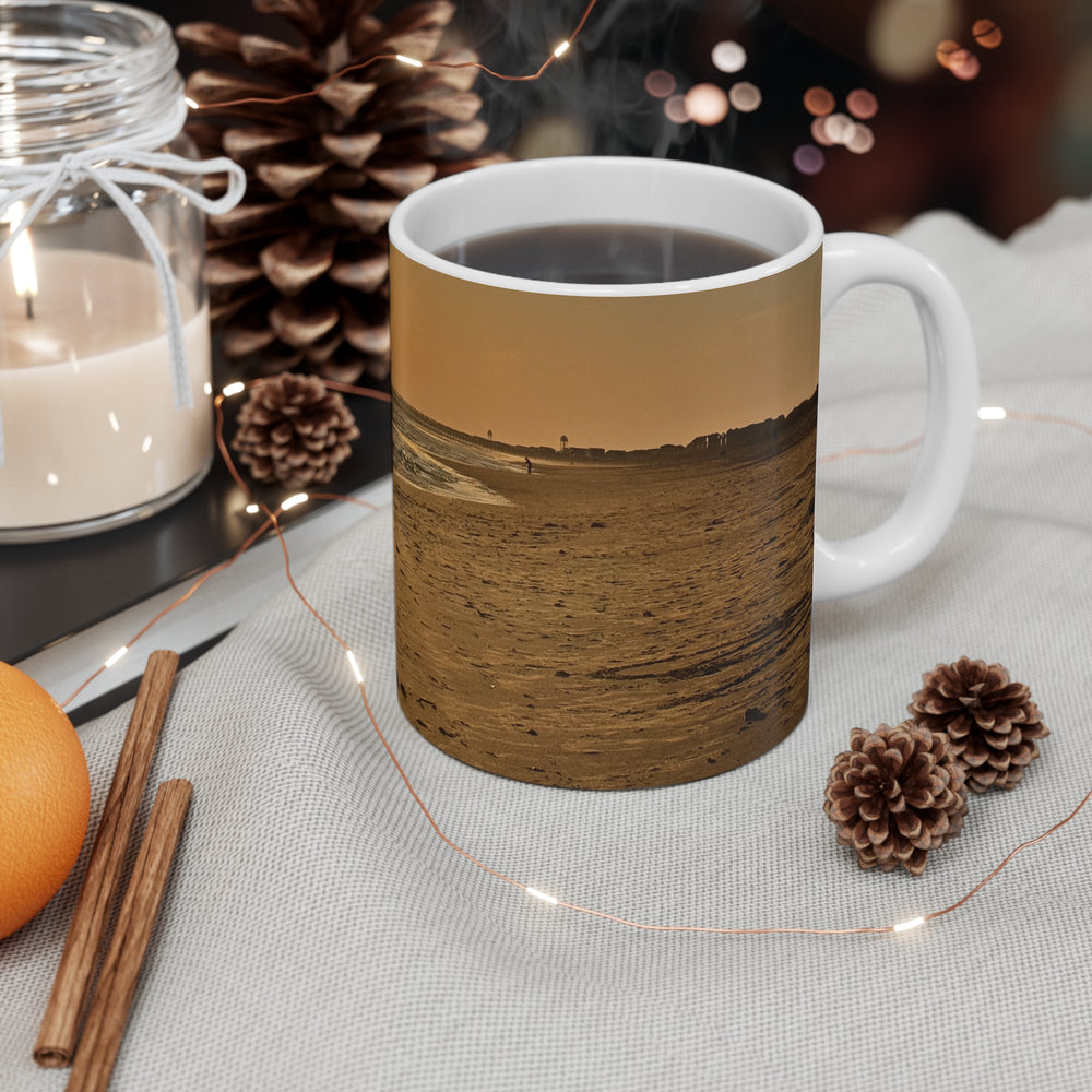 Golden Hour Strand — 11oz Mug