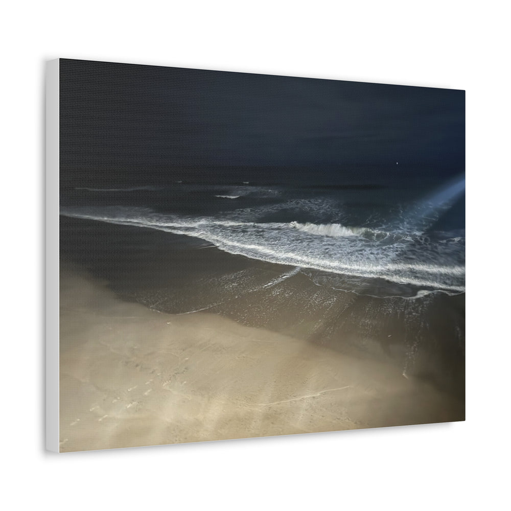 Moonlit Tide — Stretched Canvas