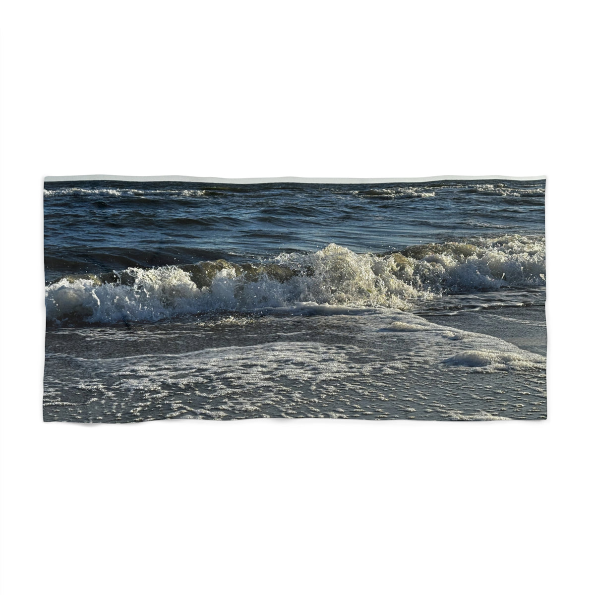 Churning Surf — Beach Towel