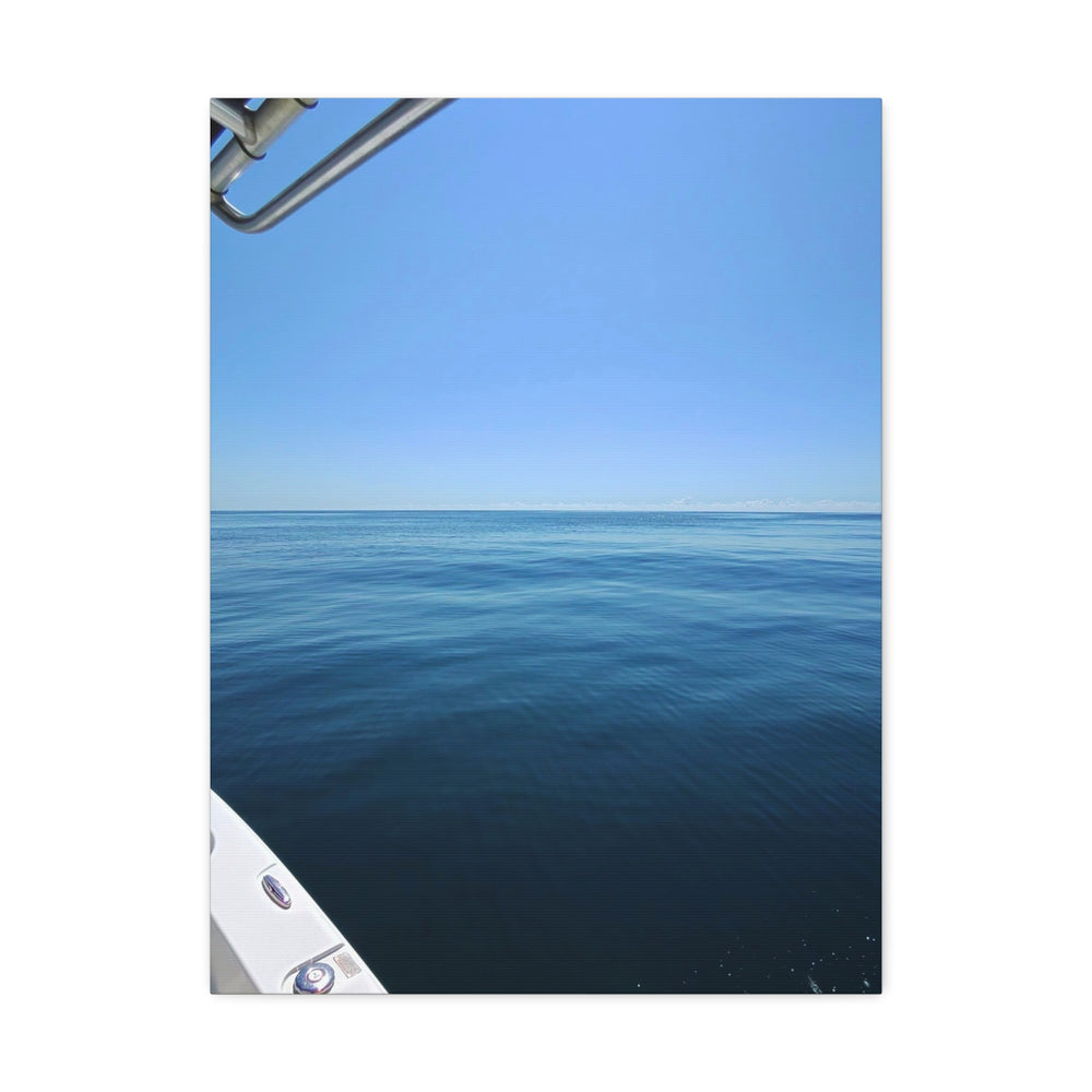 Glass Calm Offshore — Stretched Canvas