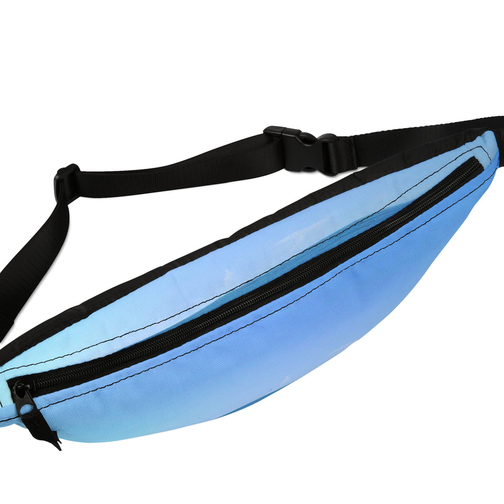 Sapphire Ripple Field — Fanny Pack