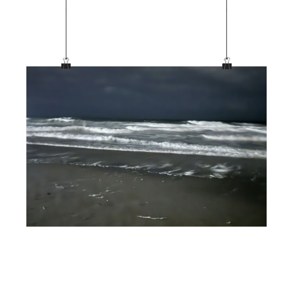 Storm Surf — Matte Poster