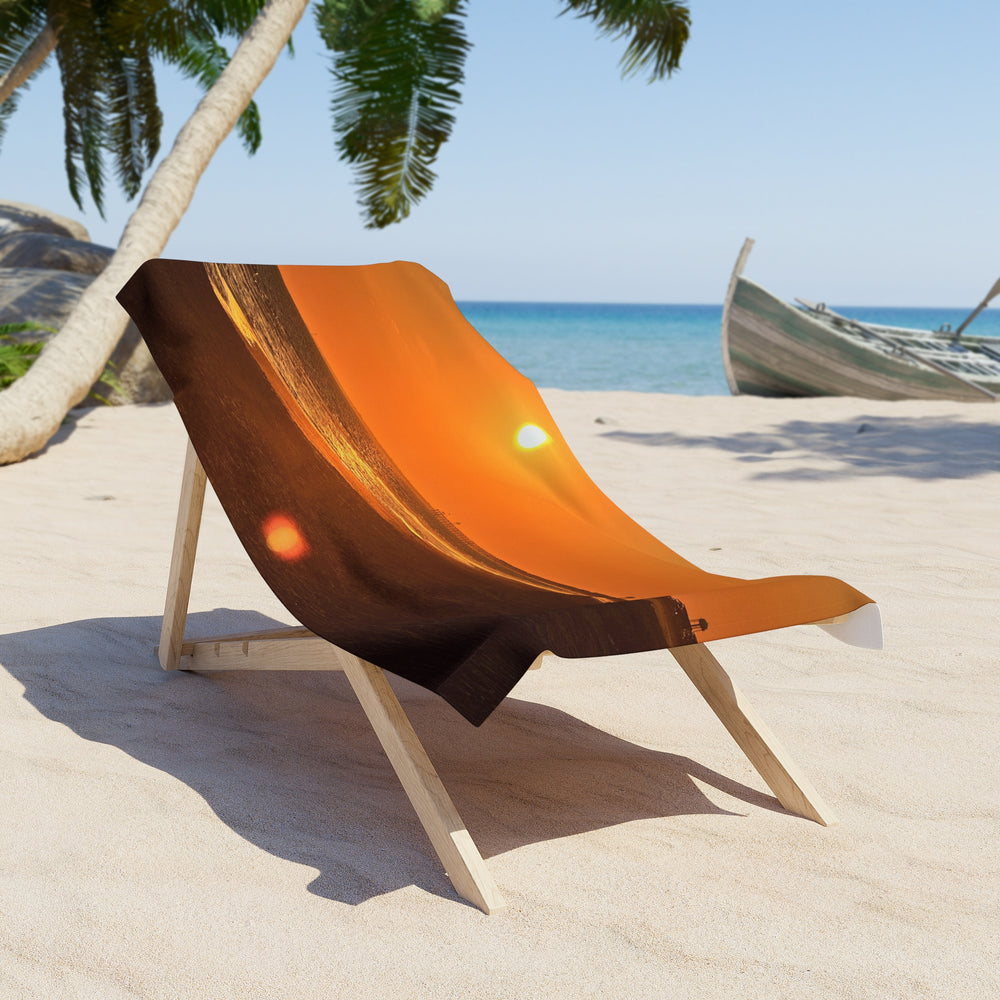Amber Evening — Beach Towel