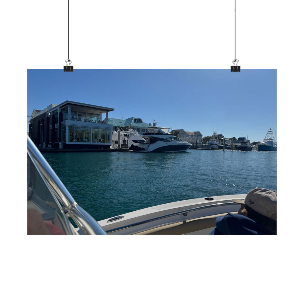 Harbor Day — Matte Poster