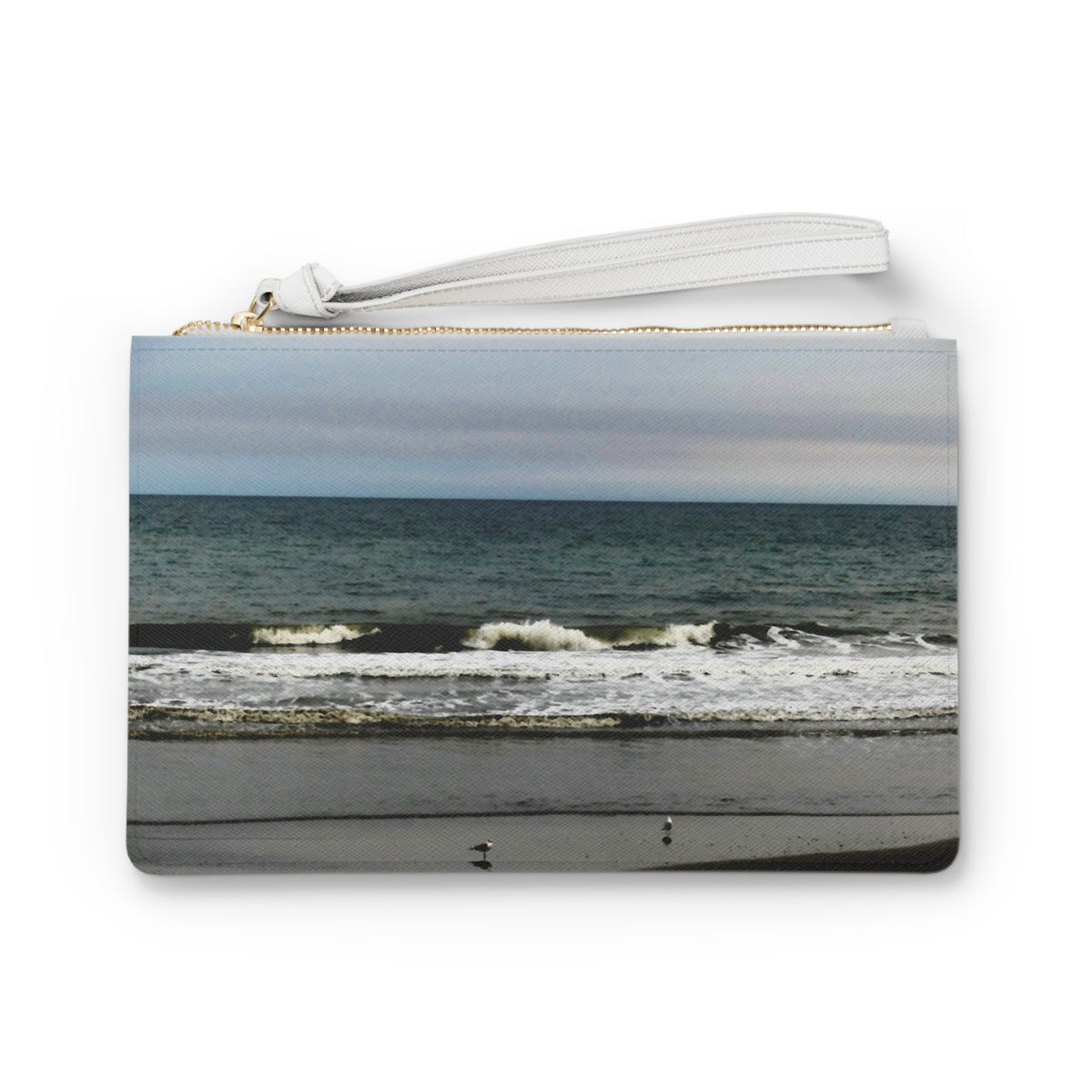 Gulls On The Shore — Clutch Bag