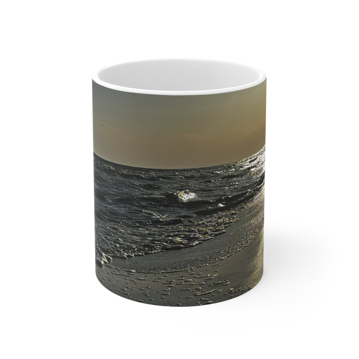Silver Morning Shoreline — 11oz Mug