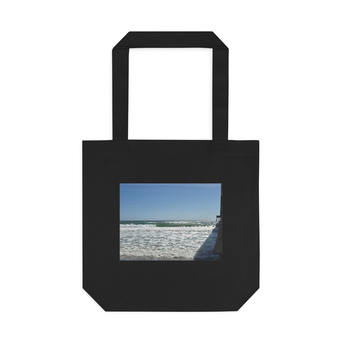 Breaking By The Pier — Cotton Tote