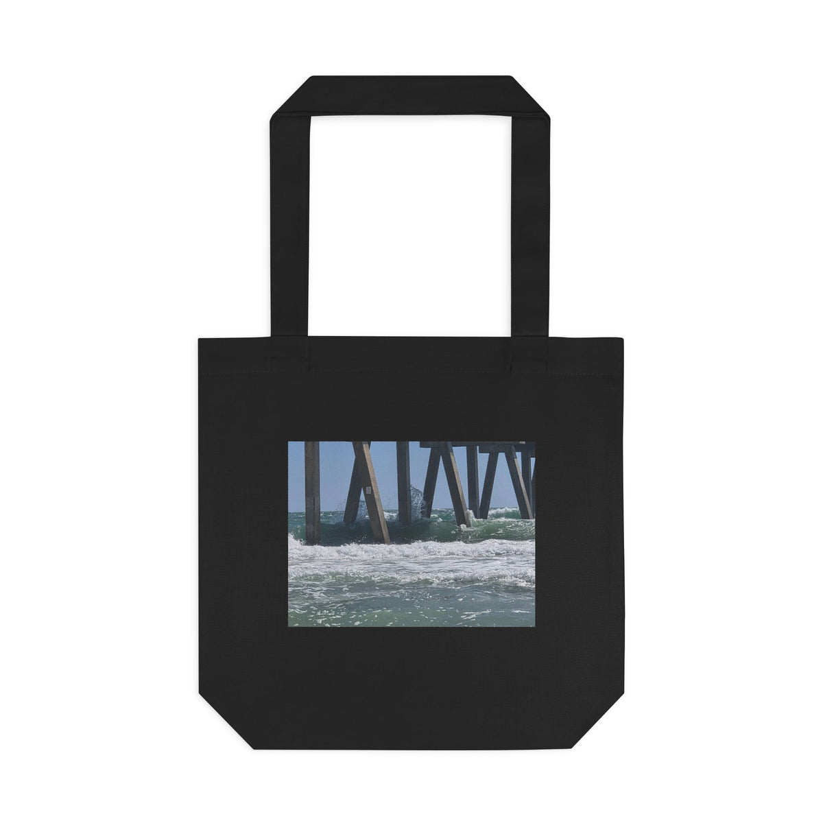 Surge Through The Pilings — Cotton Tote
