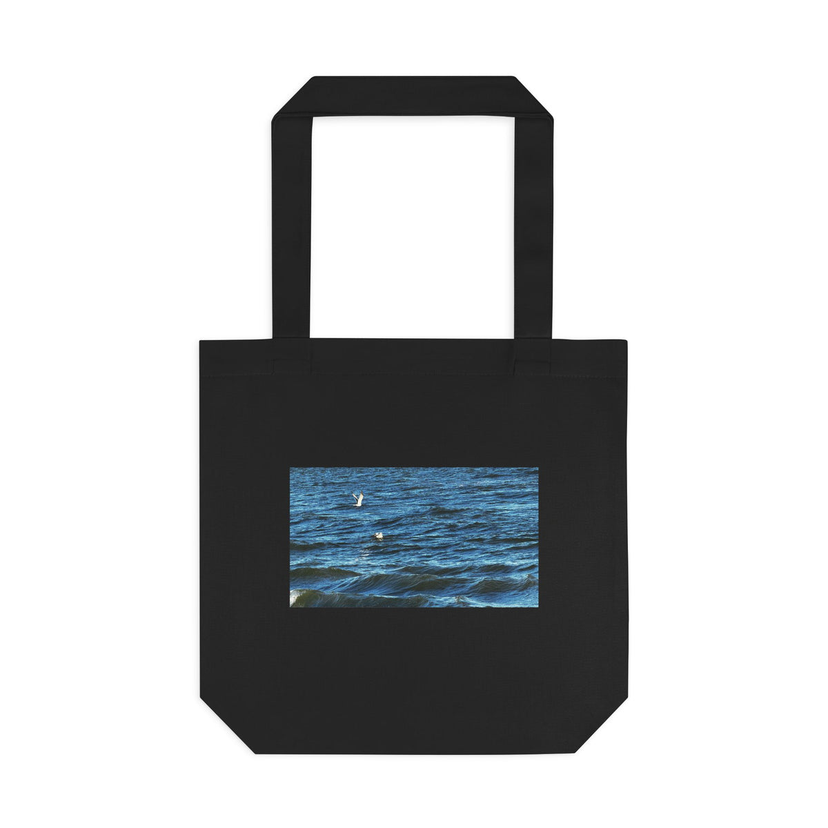 Gulls Over Blue Water — Cotton Tote