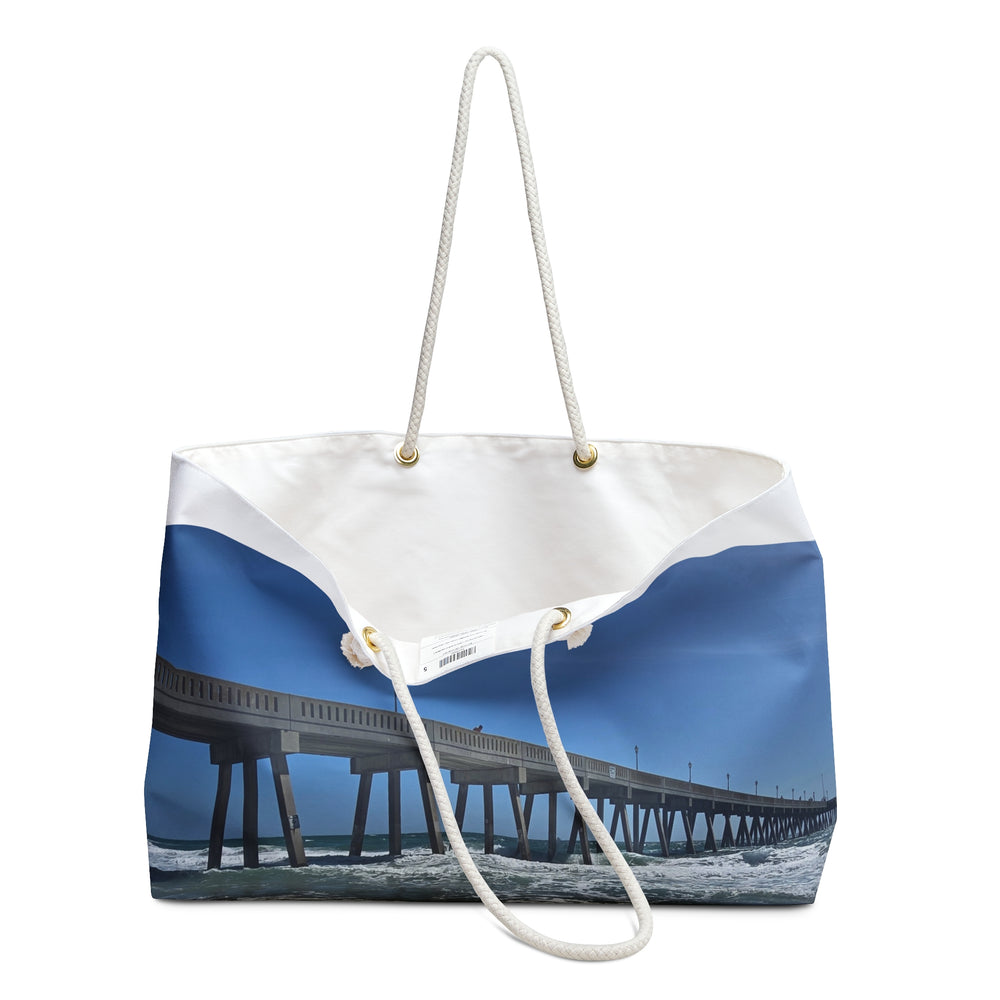 Pier In Full Blue — Weekender Bag