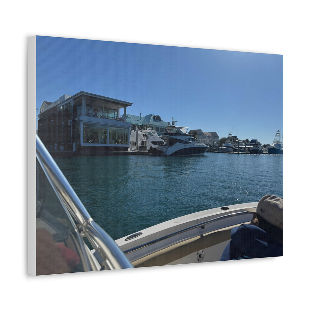 Harbor Day — Stretched Canvas