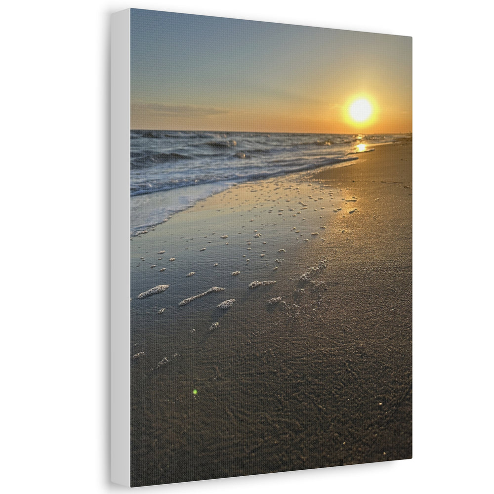 Sunset Seafoam — Stretched Canvas