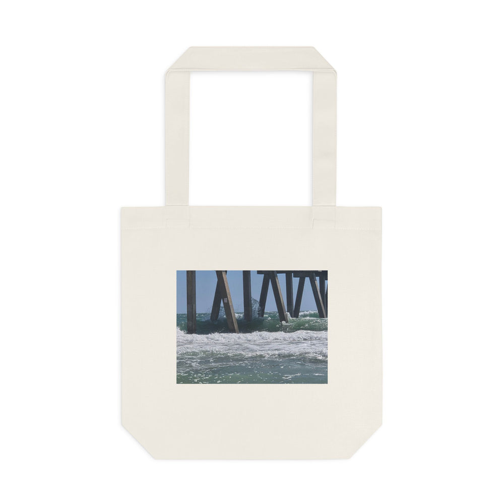 Surge Through The Pilings — Cotton Tote