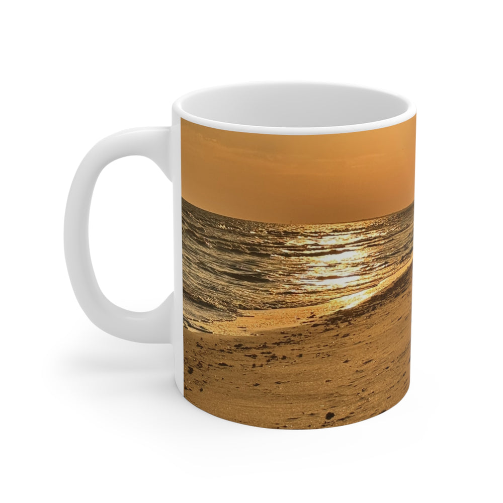 Golden Hour Strand — 11oz Mug