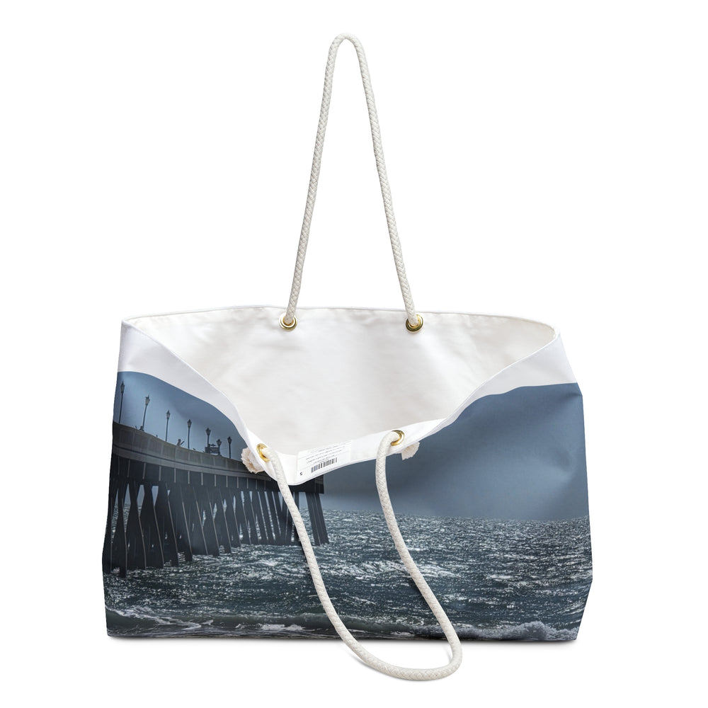 Silver Water Pier — Weekender Bag