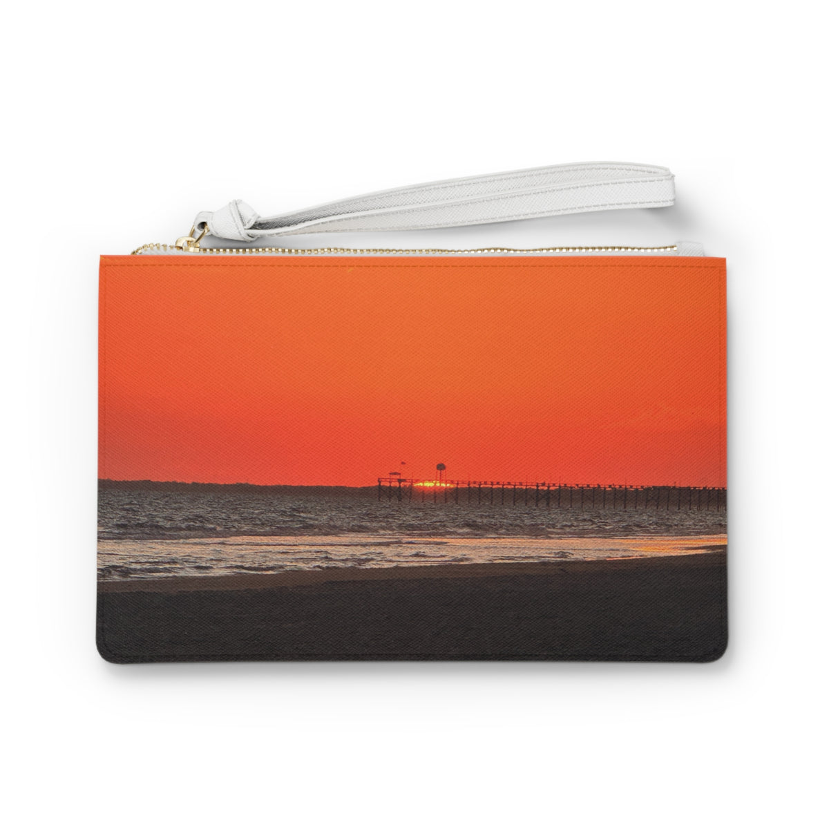 Crimson Pier — Clutch Bag