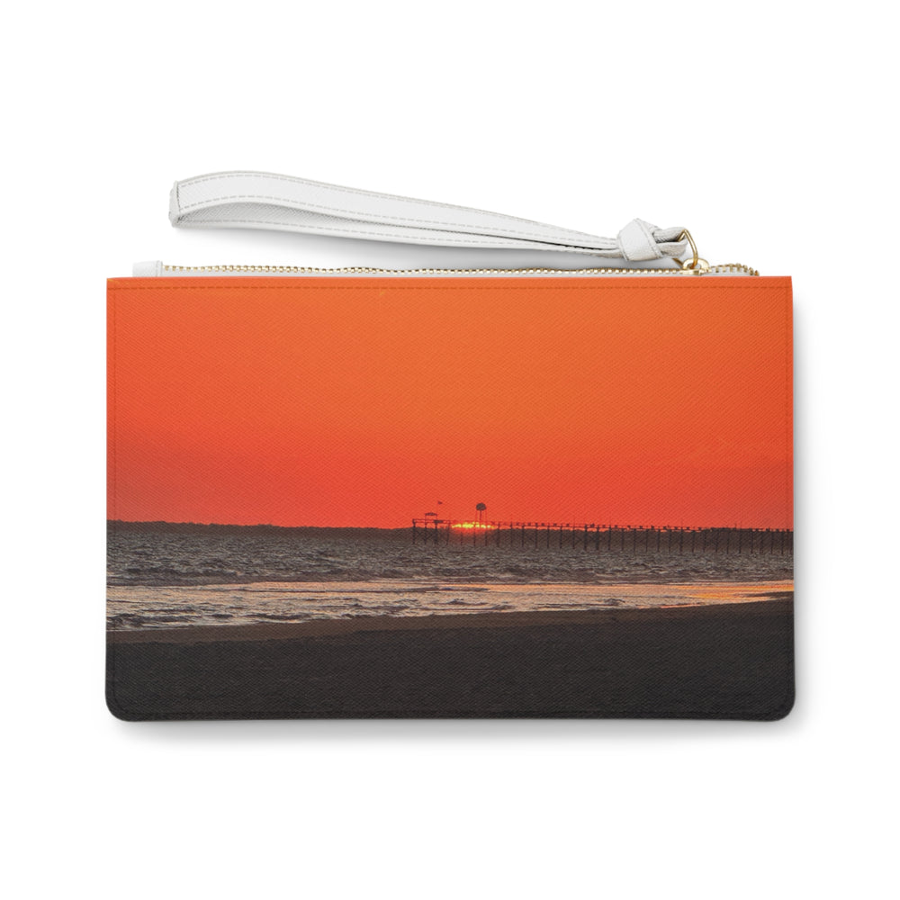 Crimson Pier — Clutch Bag