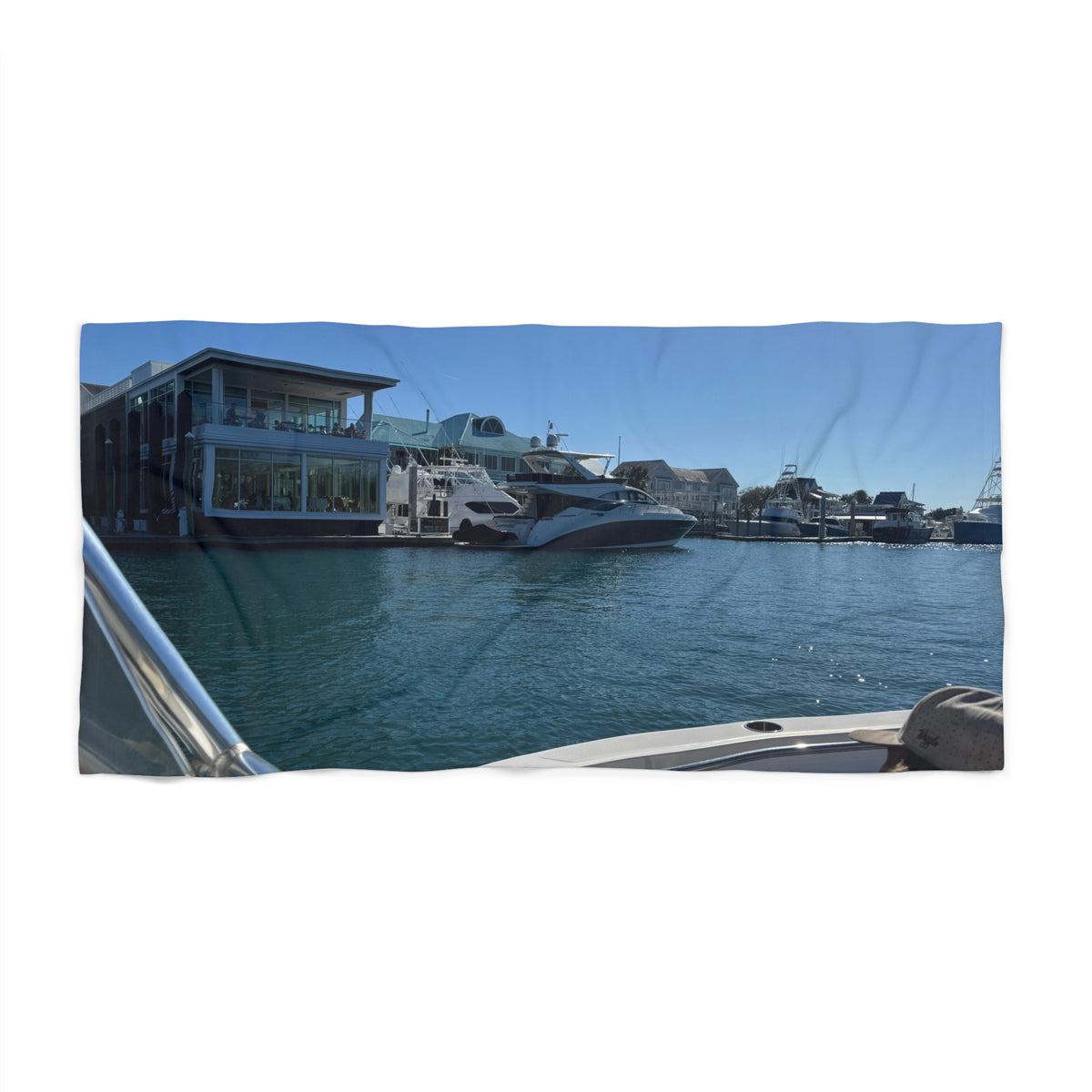 Harbor Day — Beach Towel