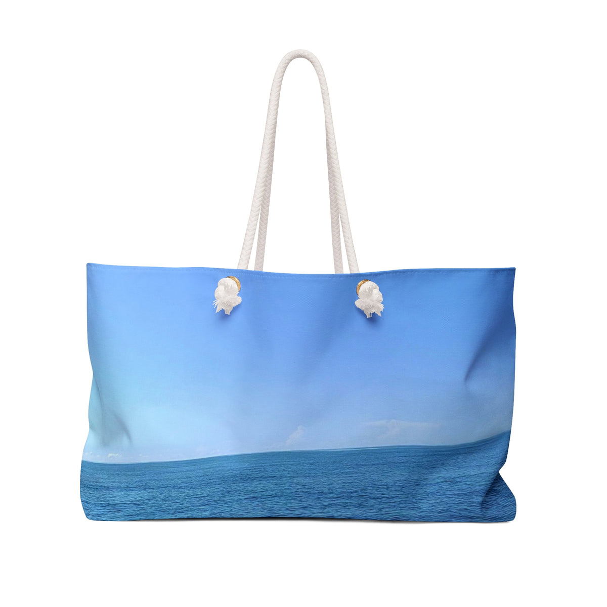 Sapphire Ripple Field — Weekender Bag